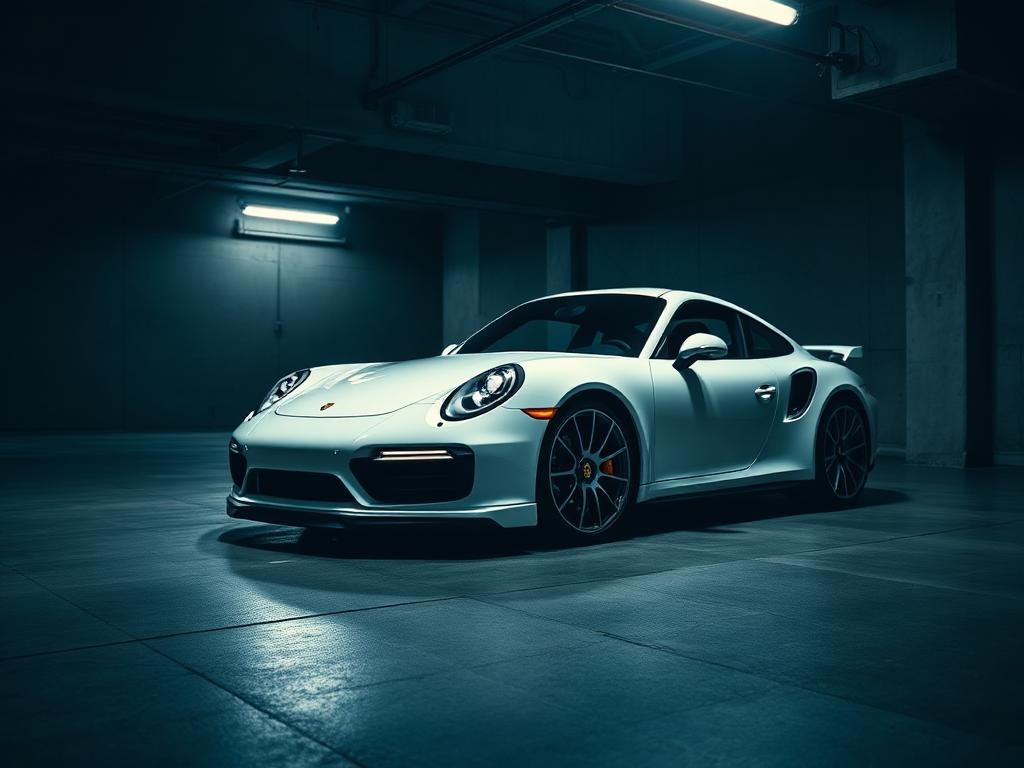 Porsche 911 Turbo S branco
