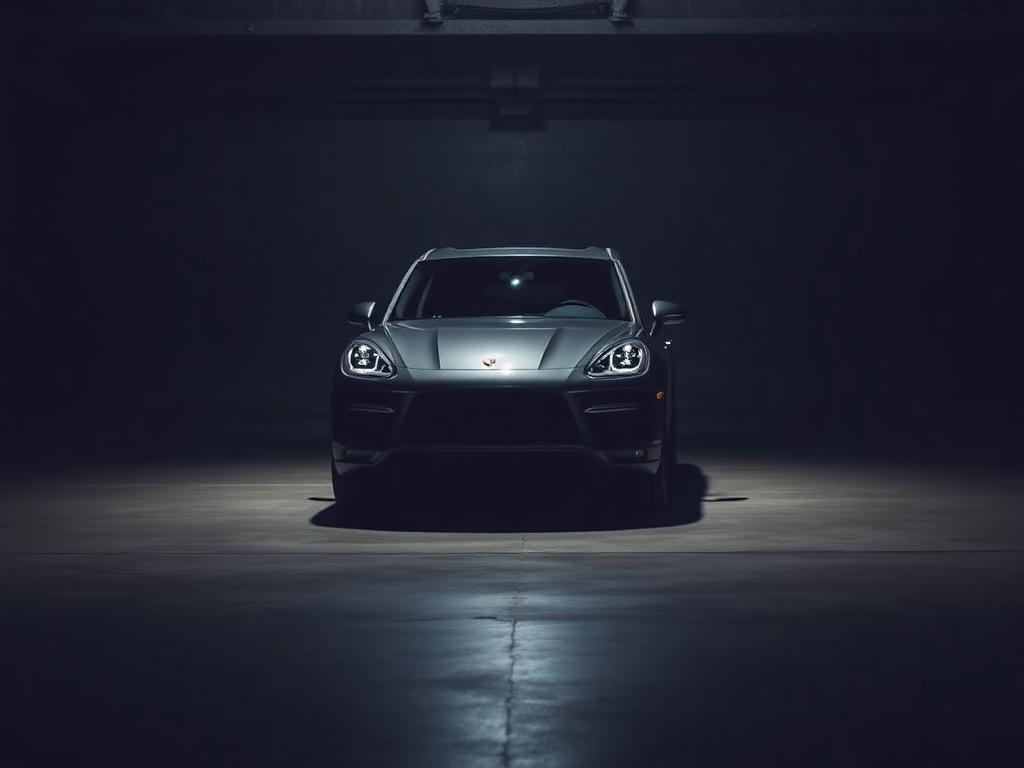 Porsche Cayenne Turbo GT cinzento