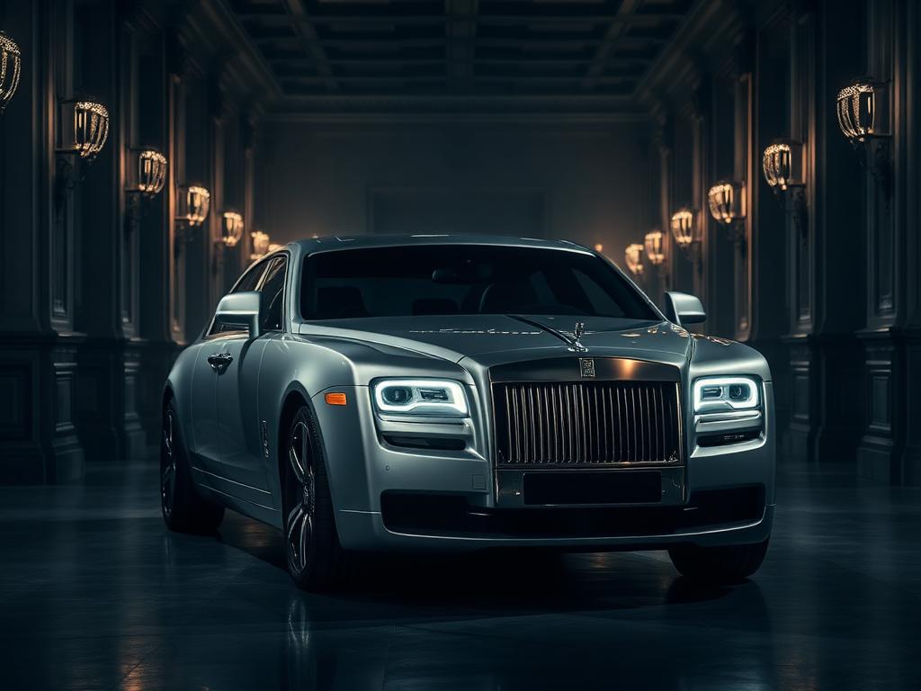 Rolls-Royce Ghost prateado