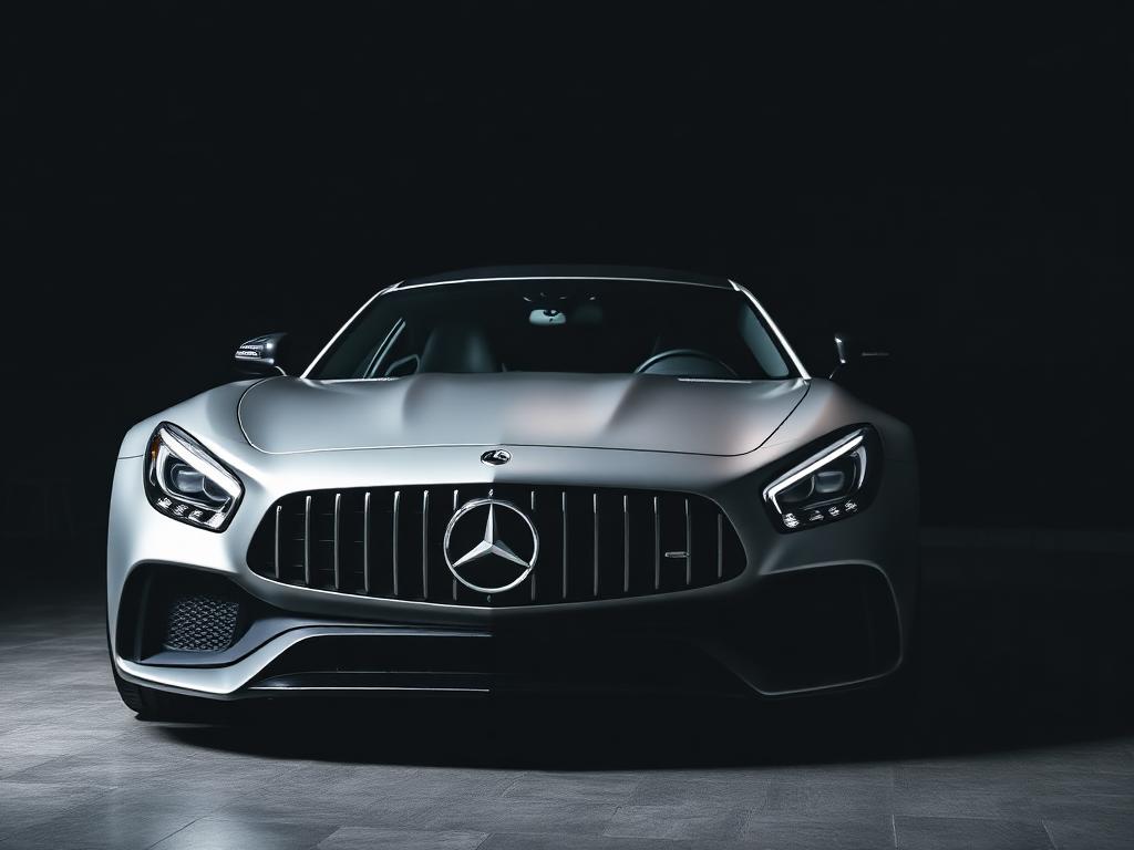 Mercedes-AMG GT 63 cinzento mate