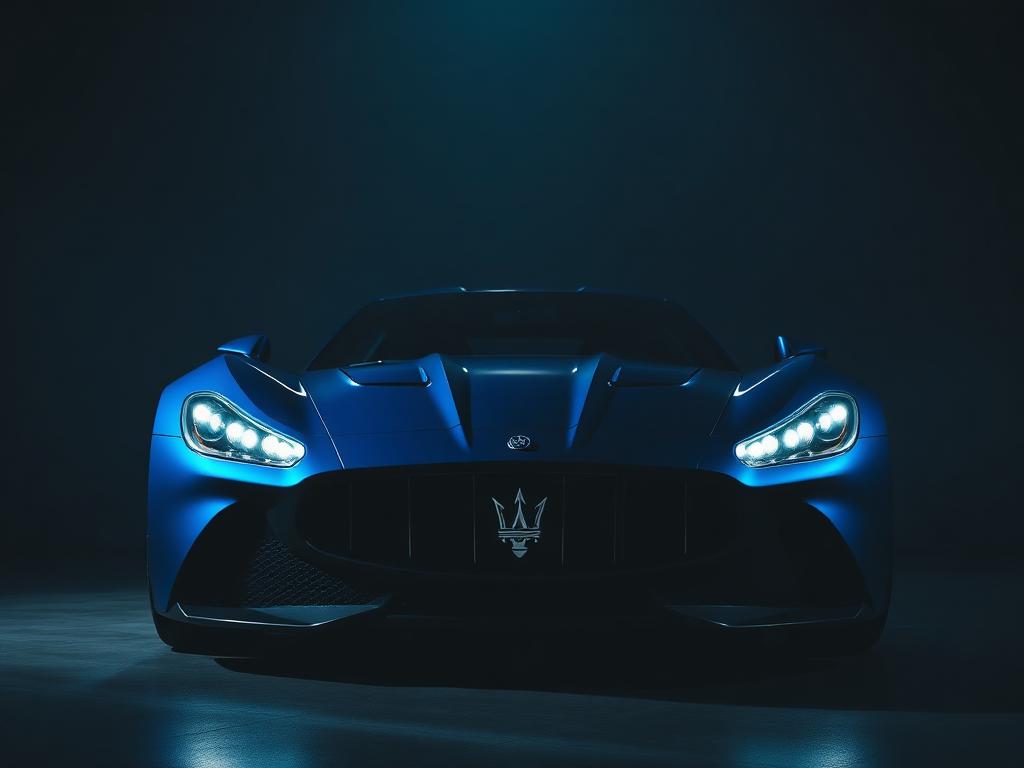 Maserati MC20 azul