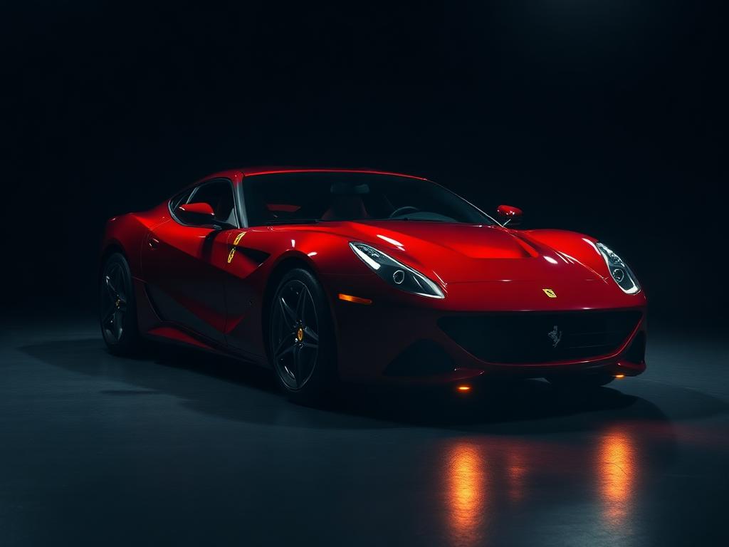 Ferrari Roma vermelho