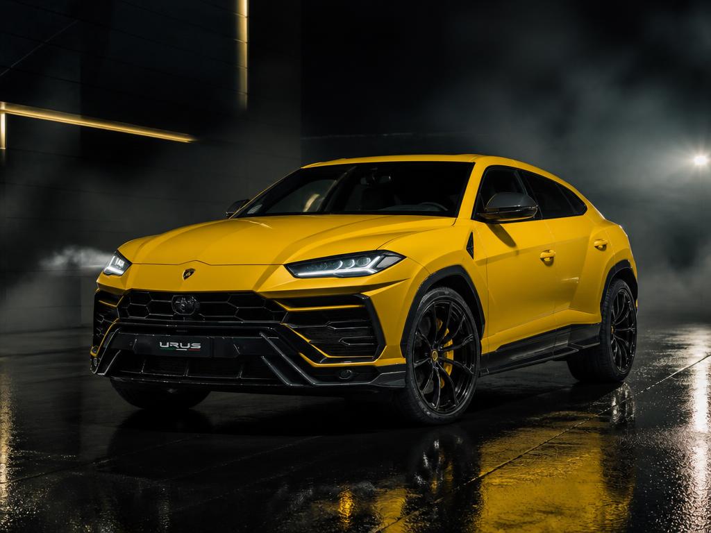Lamborghini Urus amarelo